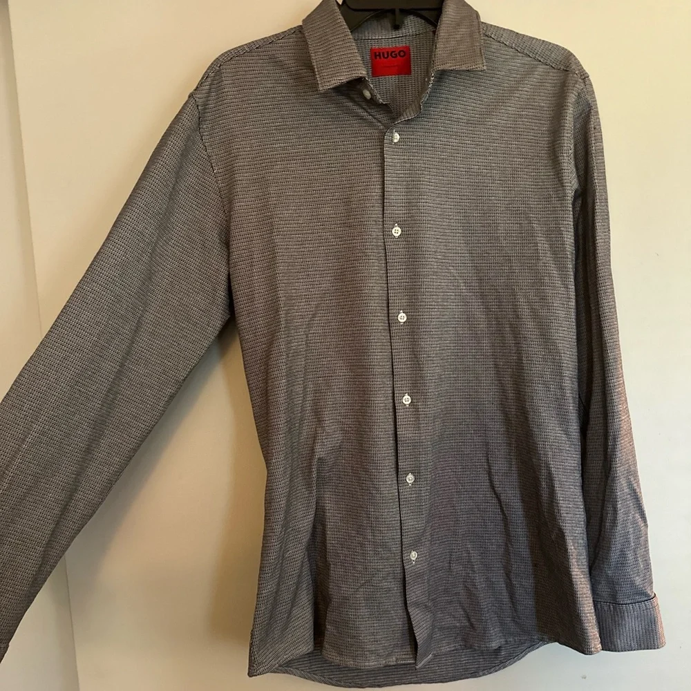 Hugo Extra Slim Fit Jersey Shirt - Picture 2 of 5